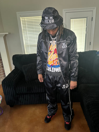 RickWave Satin Jacket/Pants Set