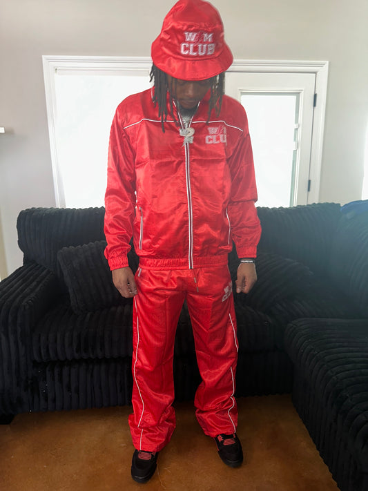 RickWave Satin Jacket/Pants Set